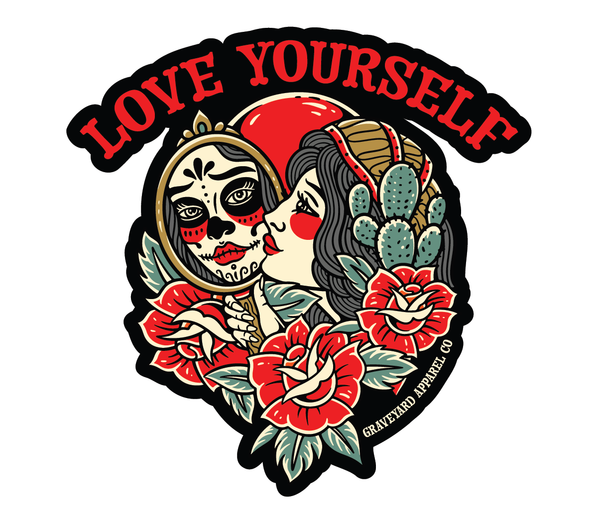 Love Yourself Sticker