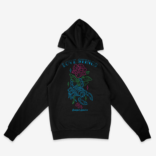 Love Stings Hoodie Full Zip