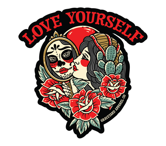 Love Yourself Sticker