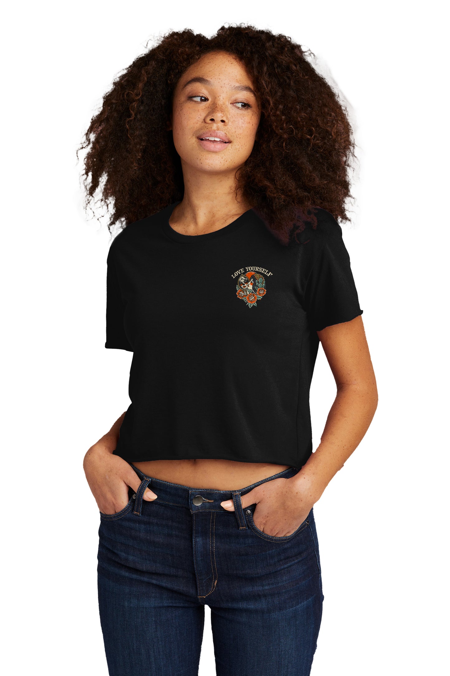 Love Yourself Crop Tee