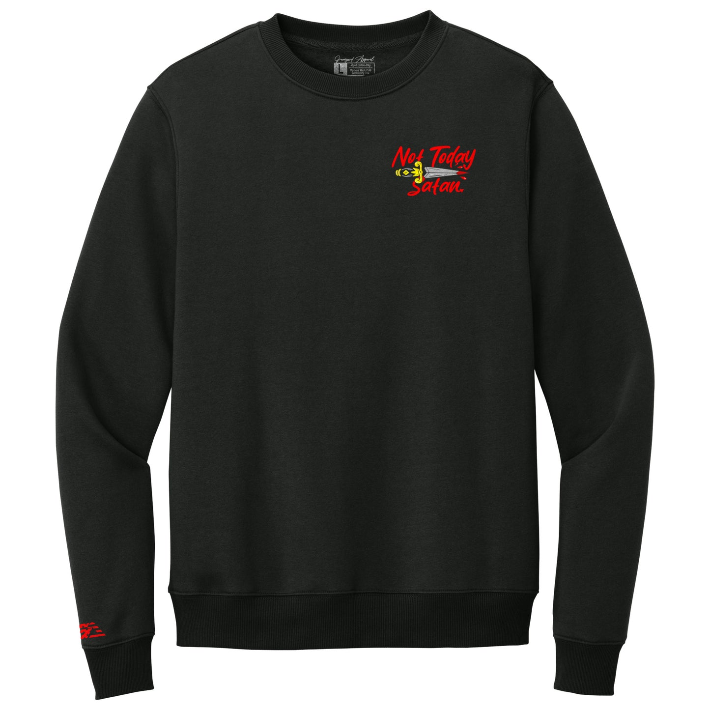 Not Today Sweater by Graveyard Apparel – front view